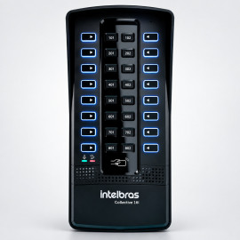 Porteiro Interfone Intelbras Collective 16i Com 16 Ramais