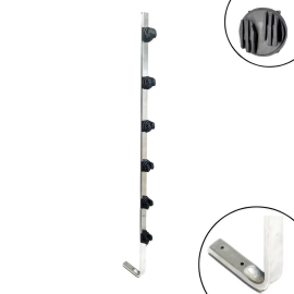 Big Haste Cerca El�trica 23x12 1 Metro 6 Isolador Parafusar