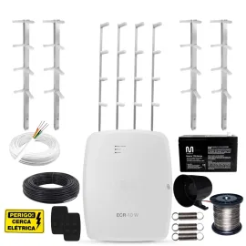Cerca El�trica Jfl Ecr 10 W 90 Metros Haste M 75cm Com Wi Fi