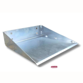 Suporte Base Aerea Reversa Para Motor Deslizante 29x29 Cinza