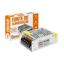 Fonte Colmeia 12v 5a Fc1205cn Alimenta 20 C�meras