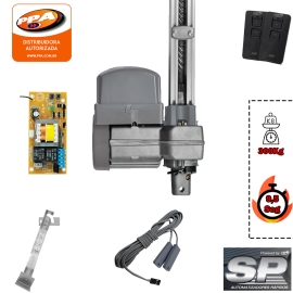 Kit Motor Port�o Basculante Penta Predial Sp Custom Ppa 220V