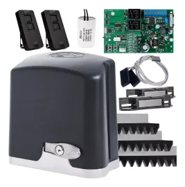 Kit Motor Port�o Eletr�nico PPA DZ Rio 500 KL Deslizante 1/3 220 Volts