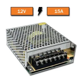 Fonte Chaveada Estabilizada 12v 15 Amperes Ideal Para Cftv