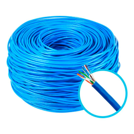 100 Metros Cabo De Cftv 4�24 Awg 0,51mm Infinity Cabos
