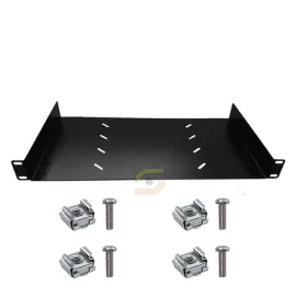 Bandeja Fixa 19 X 250mm Para Rack 2 Pontos Max Eletron