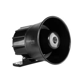 Sirene Piezoeletrica Intelbras Sir 1000 105 Db Preta