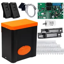 Kit Motor Port�o Eletr�nico PPA Deslizante Eurus Steel 1/2 127V