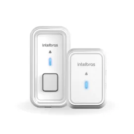 Campainha Sem Fio Com Bateria Intelbras Cib 101 Branca