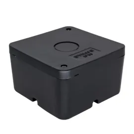 Caixa Organizadora De Cftv Micro Stilus Preta Pp