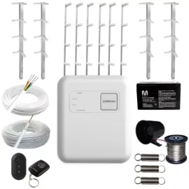 Kit Cerca El�trica Intelbras 90 Metros Haste Estrela 75 Cm