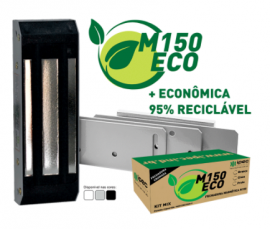 Fechadura Magnética IPEC 12 Volts M150 ECO - Cinza