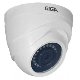 Camera Dome Hd Detecção Humanos Infra 30 Metros Giga Gs0460