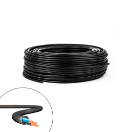 Cabo Pp 2x1,00mm2 500v Pvc 70c Pt Condutti - 10 Metros