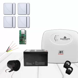 Kit Alarme JFL - Smart Cloud 18 com 4 sensores