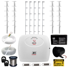 Kit Cerca El�trica JFL ECR 18 60 Metros Haste Estrela de 1 Metro