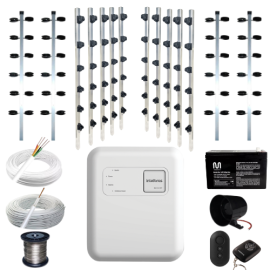 Kit Cerca El�trica Elc 6012 Net 120 Metros Big Haste 1 Mt