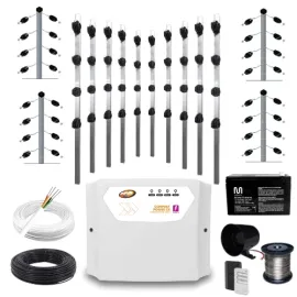 Kit Cerca El�trica Gcp Compact Power 40metros Big Haste 80cm