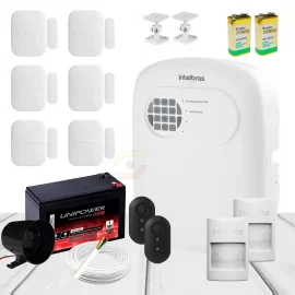 Kit Alarme Intelbras- ANM 3004 ST com 8 Sensores