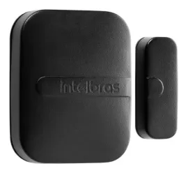Sensor Magn�tico Abertura Sem Fio Xas Light Black Intelbras