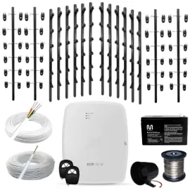 Cerca El�trica Jfl Ecr 10 W 60 Metros Big Haste 1 Metro Preta Com Wi-fi
