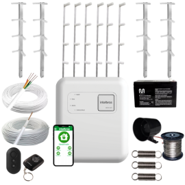 Kit Cerca El�trica Elc 6012 Net 120 Metros Haste Chata 75 Cm