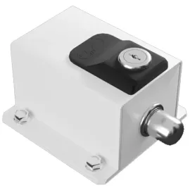 Trava De Seguran�a Para Port�o Dog Steel Custom Branco 127V Ppa