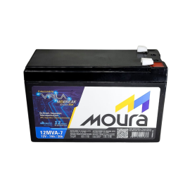 Bateria Selada 12v 7ah Moura 12mvb-7 Nobreak, Cerca E Alarme
