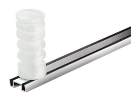 Haste Em Alum�nio Tipo M 75 CM C/ 4 Isoladores Para Cerca El�trica 10 Hastes 