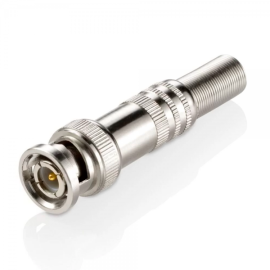 Conector Bnc Macho Com Mola Fc Fcbnc02