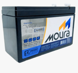 Bateria Selada Estacion�ria Moura 12v 4ah Para Alarmes
