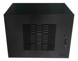 Rack Organizadora 19'' 8u X 350mm Ventilada Max Eletron Preto