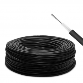 10 Metros Cabo Alta Tenso 5mm 1x22 Awg Para Cerca Eltrica