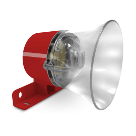 Sirene Audiovisual 100db Para Alarme Si-215 V Jfl