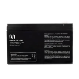 Bateria Selada Vrla 12v 9 Ah En078 Multilaser