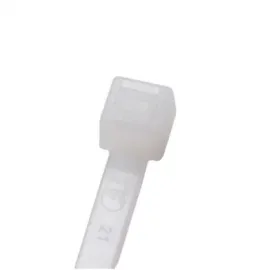 Abra�adeira nylon natural 151x3,7mm