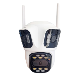 Mini Speed Dome Smart Wi Fi Hb Tech 3 Lentes Full Hd 3,6mm