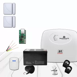 Kit Alarme JFL- Smart Cloud 18 com 3 sensores