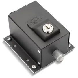 Trava De Seguran�a Para Port�o Dog Steel Custom Preta 127V Ppa