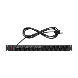 Protetor Eletr�nico C/ 12 Tomadas P/ Rack Epr 212 Intelbras