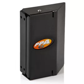 Fechadura Eletroima Ppa P100 Preta 12v Com Kit De Fixação E Sensor