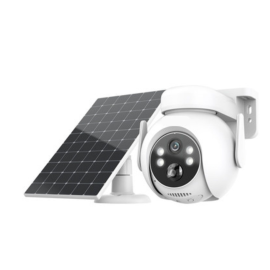 C�mera Seguran�a Externa E Interna Wifi Placa Solar Full Hd
