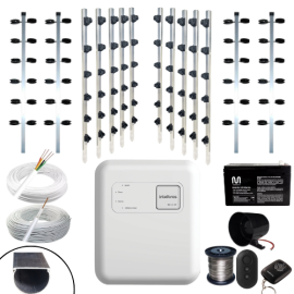 Kit Cerca El�trica Elc 6012 Net 60 M Big Haste Meia Lua 1 M