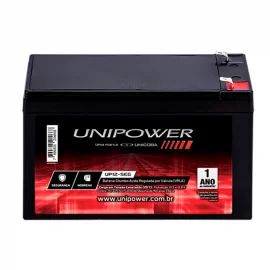 Bateria Unipower Para Alarmes Nobreaks Cftv 12v 5 Amperes