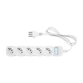 Protetor Eletr�nico 5 Tomadas Wi Fi Ews 305 Branco Intelbras