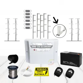 Kit Cerca El�trica GCP 40 Metros Haste Tipo M 75 Cm