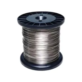 Arame Fio De A�o Para Cerca El�trica 0,70mm 1kg